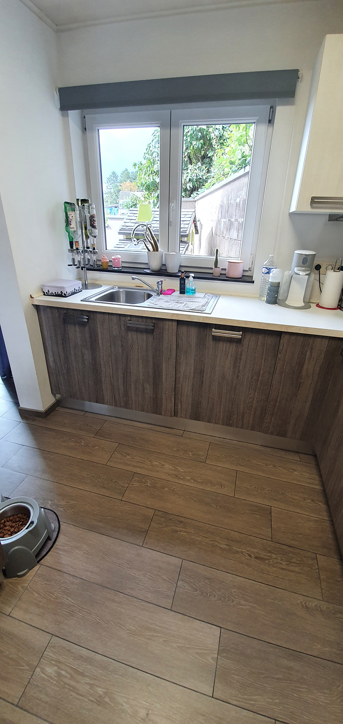 Une photo de la cuisine