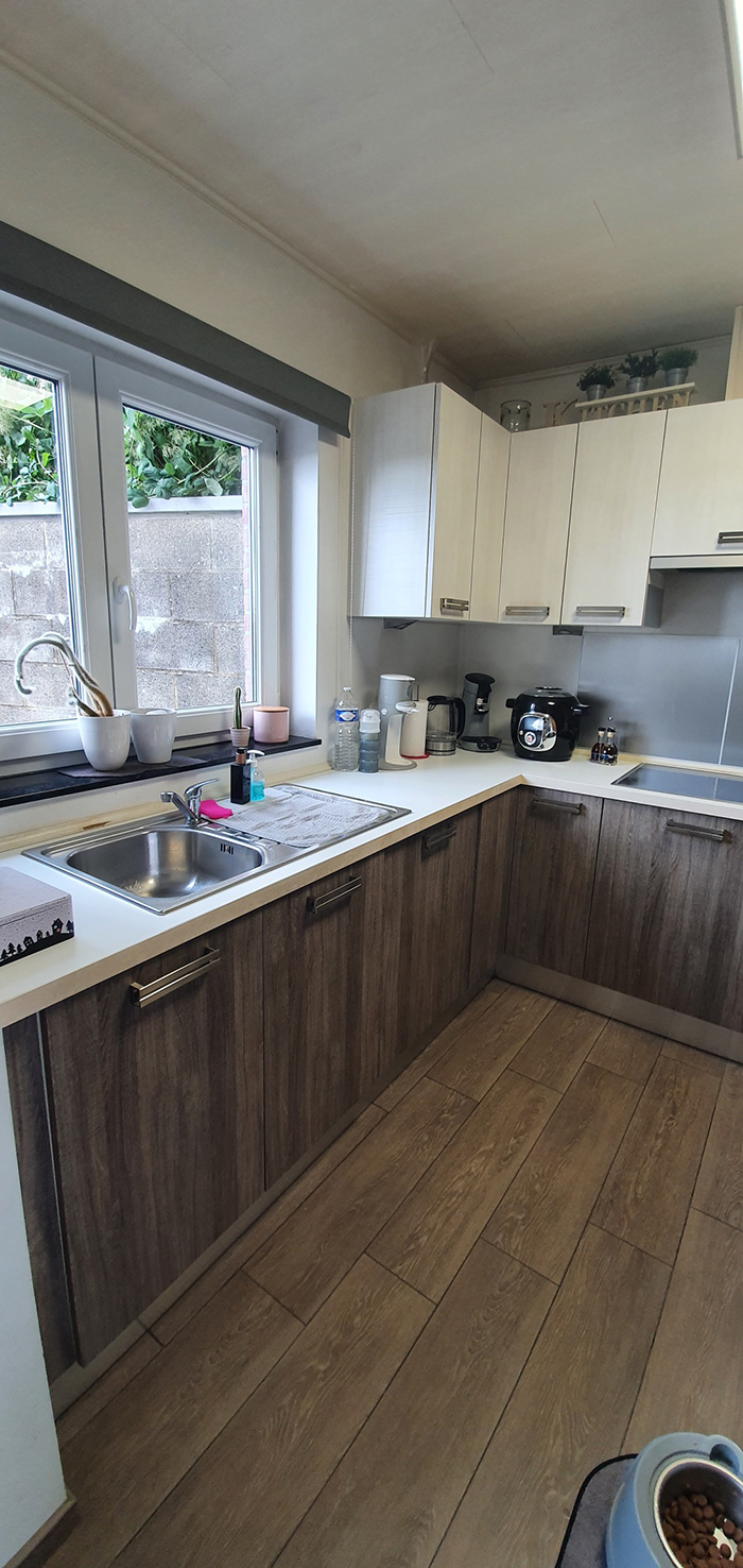 Une photo de la cuisine